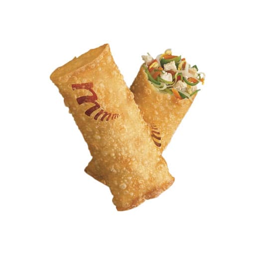 Loempia met chillisaus